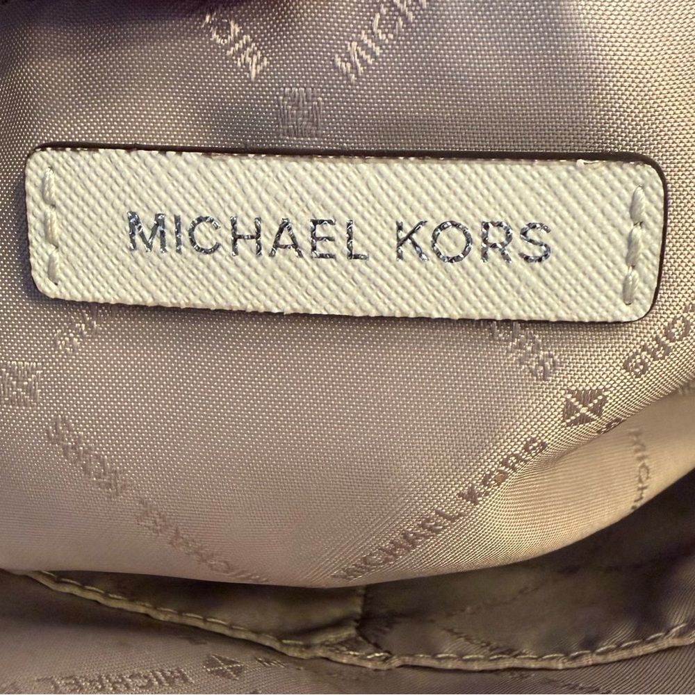 MICHAEL KORS Leather Cindy Large Dome Satchel Bag Crossbody - Picture 14 of 16